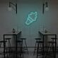 Eiswaffel LED-Neonschild für Café und Eisdiele