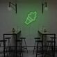Eiswaffel LED-Neonschild für Café und Eisdiele