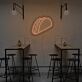 Taco LED-Neonschild für Restaurant und Bar
