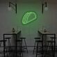 Taco LED-Neonschild für Restaurant und Bar