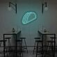 Taco LED-Neonschild für Restaurant und Bar