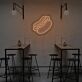 Hotdog LED-Neonschild für Restaurant Imbiss