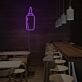 Soßenflasche LED-Neonschild für Restaurant Bar