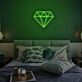 Diamant Symbol LED-Neonschild Schlafzimmer Wohnzimmer