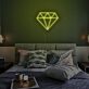 Diamant Symbol LED-Neonschild Schlafzimmer Wohnzimmer