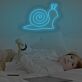 Schnecke LED-Neonschild für Kinderzimmer und Wohnzimmer