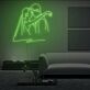 Brautpaar Umarmung LED-Neonschild Wohnzimmer Hochzeitslocation