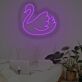 Schwan LED-Neonschild für Wohnzimmer Schlafzimmer