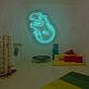 Dinosaurier LED-Neonschild für Kinderzimmer Spielbereich