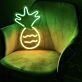 Ananas LED-Neonschild für Wohnzimmer und Bar