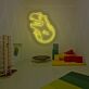 Dinosaurier LED-Neonschild für Kinderzimmer Spielbereich