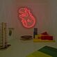 Dinosaurier LED-Neonschild für Kinderzimmer Spielbereich