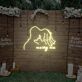 LED Neon Schild Heiratsantrag Paar Silhouette Marry Me Romantische Lichtdekoration