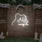 LED Neon Schild Heiratsantrag Paar Silhouette Marry Me Romantische Lichtdekoration