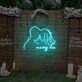 LED Neon Schild Heiratsantrag Paar Silhouette Marry Me Romantische Lichtdekoration