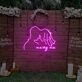 LED Neon Schild Heiratsantrag Paar Silhouette Marry Me Romantische Lichtdekoration