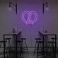 Brezel LED-Neonschild für Café Bar