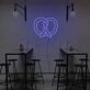 Brezel LED-Neonschild für Café Bar