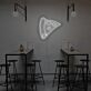 Pizzastück LED-Neonschild für Restaurant Café