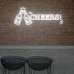 CHEERS! LED-Neonschild für Bar und Wohnzimmer