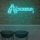 CHEERS! LED-Neonschild für Bar und Wohnzimmer