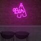 Bierflaschen LED Neonschild für Bar und Club