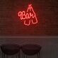 Bierflaschen LED Neonschild für Bar und Club