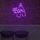 Bierflaschen LED Neonschild für Bar und Club