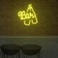 Bierflaschen LED Neonschild für Bar und Club