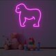 Gorilla LED-Neonschild für Kinderzimmer und Wohnzimmer