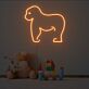 Gorilla LED-Neonschild für Kinderzimmer und Wohnzimmer