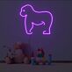 Gorilla LED-Neonschild für Kinderzimmer und Wohnzimmer