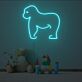 Gorilla LED-Neonschild für Kinderzimmer und Wohnzimmer