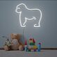 Gorilla LED-Neonschild für Kinderzimmer und Wohnzimmer