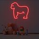 Gorilla LED-Neonschild für Kinderzimmer und Wohnzimmer