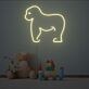 Gorilla LED-Neonschild für Kinderzimmer und Wohnzimmer