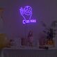 Keks in Hand LED Neonschild für Cafe und Küche