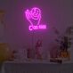 Keks in Hand LED Neonschild für Cafe und Küche