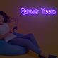 Games Room LED-Neonschild für Spielzimmer