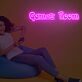 Games Room LED-Neonschild für Spielzimmer