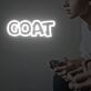 GOAT LED-Neonschild für Gamingzimmer