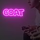 GOAT LED-Neonschild für Gamingzimmer