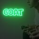 GOAT LED-Neonschild für Gamingzimmer