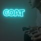 GOAT LED-Neonschild für Gamingzimmer