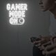 GAMER MODE ON LED-Neonschild für Gaming Zimmer