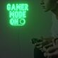 GAMER MODE ON LED-Neonschild für Gaming Zimmer