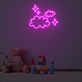 Wolken und Sterne LED-Neonschild für Kinderzimmer