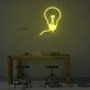 Glühbirne LED-Neonschild für Home Office und Arbeitszimmer