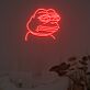 Froschgesicht LED-Neonschild Wohnzimmer Schlafzimmer