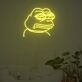 Froschgesicht LED-Neonschild Wohnzimmer Schlafzimmer